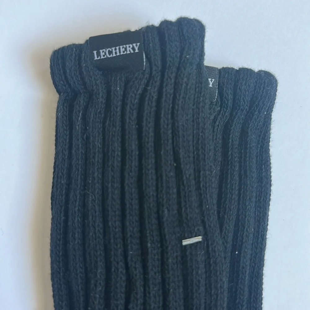 LECHERY Gender Inclusive Scrunch Crew Socks New - Picture 4 of 5